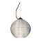 Besa Lighting Besa Lighting Kristall Ribbed Glass Bronze LED Pendant Light 1KX-4616GL-LED-BR