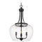 Z-Lite Joliet Matte Black Pendant by Z-Lite 473P16-MB