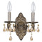 Crystorama Lighting Crystorama Lighting Paris Market Venetian Bronze Sconce 5022-VB-GT-S