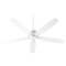 Quorum Lighting Breeze 60-Inch Studio White Ceiling Fan Without Light by Quorum Lighting 7060-8