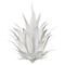 Currey and Company Lighting Currey and Company Marjorie Skouras Agave Gesso White LED Chandelier 9000-1263