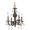 Crystorama Lighting Crystorama Lighting Paris Market Venetian Bronze Crystal Chandelier 5024-VB-CL-MWP