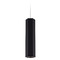 Visual Comfort Modern Collection Blok Small Pendant in Black & Satin Nickel by Visual Comfort Modern 700MPBLKSBS