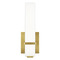 Visual Comfort Modern Collection Sean Lavin Milan 13-Inch LED Sconce in Brass by Visual Comfort Modern 700BCMLN13WNB-LED930