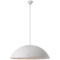 Visual Comfort Signature Collection Utopia 30-Inch Sculpted Pendant in Plaster White by VC Signature KW5041PW-WG