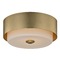 Troy Lighting Allure 13-Inch Gold Leaf Flush Mount Light by Troy Lighting C5661