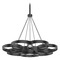Kuzco Lighting Maestro 25.75-Inch LED Chandelier in Black by Kuzco Lighting CH90826-BK
