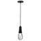Satco Lighting Lacey 4-Inch LED RGB/TW Pendant in Matte Black by Nuvo Lighting 62-6002