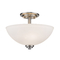 Z-Lite Ashton Brushed Nickel Semi-Flush Mount by Z-Lite 443SF-BN