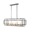 Z-Lite Titania Bronze & Olde Brass Linear Light by Z-Lite 454-44L-BRZ-OBR