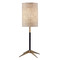 Adesso Home Lighting Adesso Home Davis Antique Brass and Black Table Lamp with Cylindrical Shade 3473-01