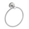 Seattle Hardware Co Seattle Hardware Co Prelude Satin Nickel 6.875-Inch Towel Ring BHW1-TR-09