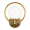 Matteo Lighting Aerial Aged Gold Brass Sconce by Matteo Lighting W71301AGOP