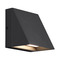 Visual Comfort Modern Collection Sean Lavin Pitch 2700K LED Outdoor Wall Light in Black by Visual Comfort Modern 700WSPITSB-LED827