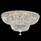 Schonbek Lighting Schonbek Worldwide Lighting Petit Crystal Deluxe Aurelia Flushmount Light 5895-211O