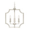 Capital Lighting Capital Lighting Courtney Brushed Nickel Mini-Chandelier AA1037BN