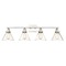 Savoy House Drake 38-Inch Polished Nickel Bathroom Light by Savoy House 8-9130-4-109