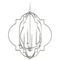 Quorum Lighting Dublin Classic Nickel Pendant by Quorum Lighting 6842-6-64