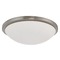 Nuvo Lighting LED Flush Mount Brushed Nickel Button by Nuvo Lighting 62/1044