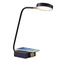 Adesso Home Lighting Adesso Home Conrad Matte Black with Antique Brass Accents LED Desk Lamp 3618-01