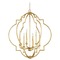 Quorum Lighting Dublin Gold Leaf Pendant by Quorum Lighting 6842-6-74