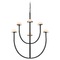 Visual Comfort Signature Collection Kelly Wearstler Pedra Chandelier in Bronze by Visual Comfort Signature KW5621BZALB