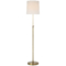Visual Comfort Signature Collection Bryant Adjustable Cordless Floor Lamp in Brass by VC Signature TOB1022HAB-L-CL