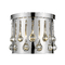 Z-Lite Oberon Chrome Flush Mount by Z-Lite 453RF13CH
