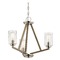 Kichler Lighting Deryn 3-Light Distressed Antique Gray Chandelier by Kichler Lighting 43037DAG