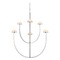 Visual Comfort Signature Collection Kelly Wearstler Pedra Chandelier in Polished Nickel by Visual Comfort Signature KW5621PNALB