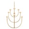 Visual Comfort Signature Collection Kelly Wearstler Pedra Chandelier in Antique Brass by Visual Comfort Signature KW5622ABALB