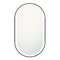 Eurofase Lighting Sara 42-Inch 3CCT LED Oval Mirror in Matte Black by Eurofase Lighting 47563-025