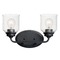 Maxim Lighting Acadia Black Bathroom Light by Maxim Lighting 12262CDBK