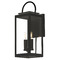 Maxim Lighting Maxim Lighting Nassau Vivex Black Outdoor Wall Light 40316CLBK