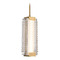Alora Lighting Alora Lighting Alai Vintage Brass LED Pendant Light with Rectangle Shade PD374316VBCR-UNV