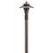 Kichler Lighting 12V Small Adjustable Height Centennial Brass Path Light by Kichler Lighting 15502CBR