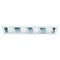 WAC Lighting Silo Multiples White & White LED Recessed Kit by WAC Lighting MT-4410T-940-WTWT
