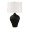 House of Troy Lighting Scatchard Stoneware Brown Gloss Table Lamp by House of Troy Lighting GS160-BR