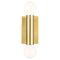 Visual Comfort Studio Collection Thomas OBrien Beckham Modern Burnished Brass Narrow Sconce by Visual Comfort Studio TW1042BBS