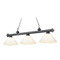 Z-Lite Cordon Bronze Plate Billiard Light by Z-Lite 2306-3BP-PWH