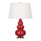 Robert Abbey Lighting Small Triple Gourd Table Lamp by Robert Abbey RR30X