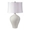 House of Troy Lighting Scatchard Stoneware White Gloss Table Lamp by House of Troy Lighting GS160-WG