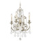 Crystorama Lighting Crystorama Lighting Regis Olde Silver Crystal Chandelier 5114-OS-CL-MWP