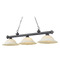 Z-Lite Cordon Bronze Plate Billiard Light by Z-Lite 2306-3BP-WM16