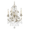 Crystorama Lighting Crystorama Lighting Regis Olde Silver Crystal Chandelier 5114-OS-CL-SAQ