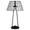 Quoizel Lighting Quoizel Lighting Rainier Matte Black Table Lamp with Empire Shade TF6176MBK