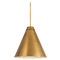 Z-Lite Eaton Rubbed Brass Pendant by Z-Lite 6011P24-RB