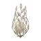 Crystorama Lighting Broche 2-Light Wall Sconce in Antique Silver by Crystorama Lighting 561-SA