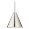 Z-Lite Eaton Polished Nickel Pendant by Z-Lite 6011P24-PN