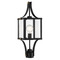 Savoy House Savoy House Lighting Raeburn Matte Black and Weathered Brushed Brass Post Light 5-476-144